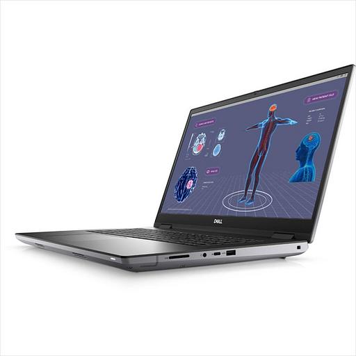 Ноутбук DELL Precision 7780 Core i7-13850HX 17.3" FullHD WVA AG 32GB (16Gbx2) DDR5 1TB SSD, NV RTX 3500,Linux,3,07kg,KB Eng фото 4