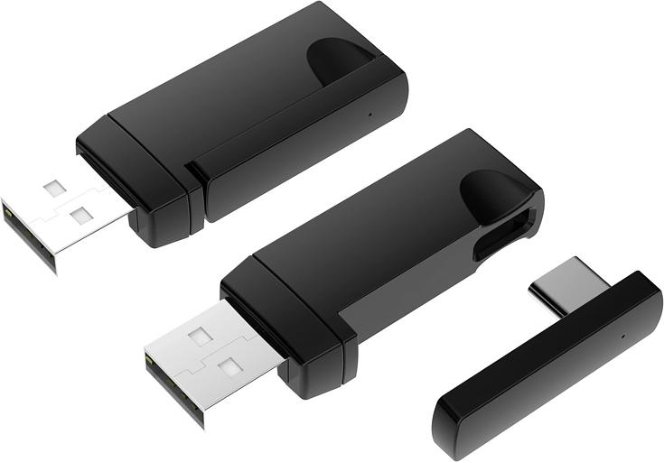 Беспроводная гарнитура Defender Triple BT/2.4G, черный_1 фото 8