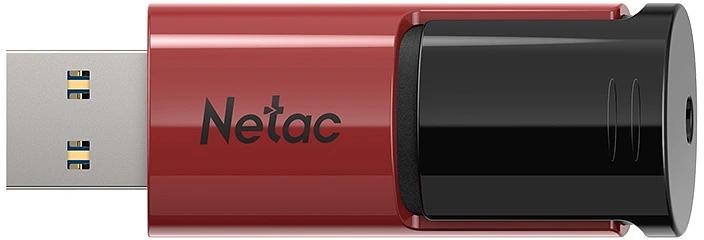 Флеш диск Netac U182 Red USB3.0 Flash Drive 256GB [NT03U182N-256G-32RE], выдвижной фото 1