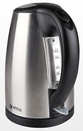 Чайник электрический Vitek VT-7002 1.8л. 2200Вт прозрачный/черный корпус: стекло/пластик фото 3