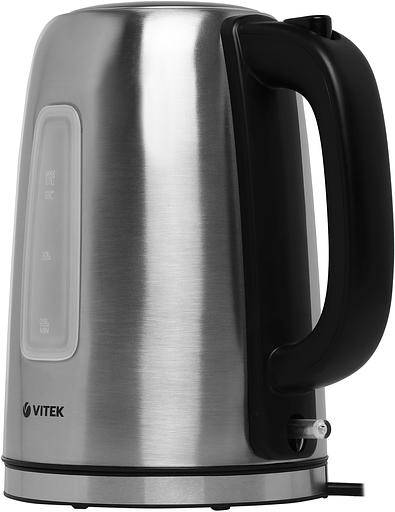 Чайник электрический Vitek VT-1137 1.7л. 2200Вт серебристый матовый корпус: металл фото 6