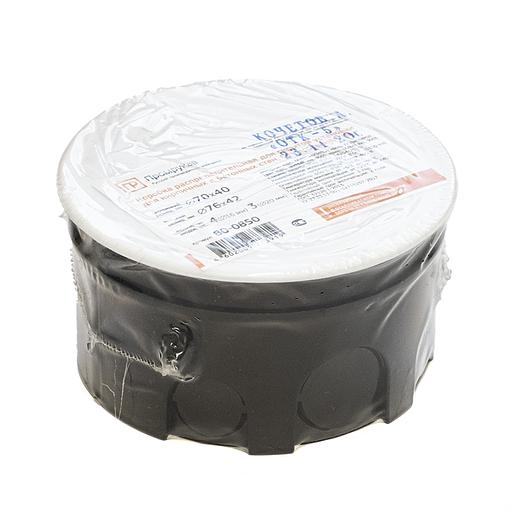 Коробка распаячная для с/п безгалогенная (HF) 76х42 (192шт/кор) фото 2