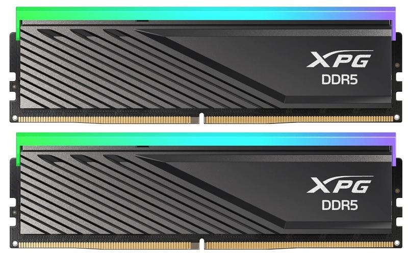 Модуль памяти ADATA DIMM DDR5-6000 32GB (16GBx2) RGB AX5U6000C3616G-DTLABRBK фото 1