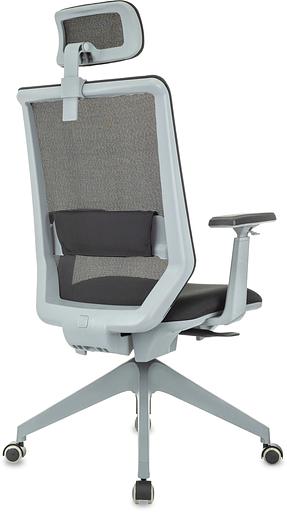 Кресло руководителя Бюрократ MC-G611NL-H черный Elastic-102 с подголов. крестов.4-луч. пластик пластик серый фото 5