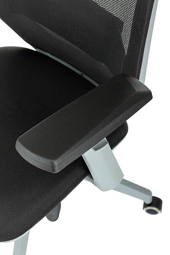 Кресло руководителя Бюрократ MC-G611NL-H черный Elastic-102 с подголов. крестов.4-луч. пластик пластик серый фото 6