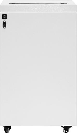 Шредер Heleos УО65-5 белый (секр.P-5) фрагменты 20лист. 65лтр. скрепки скобы пл.карты CD фото 3