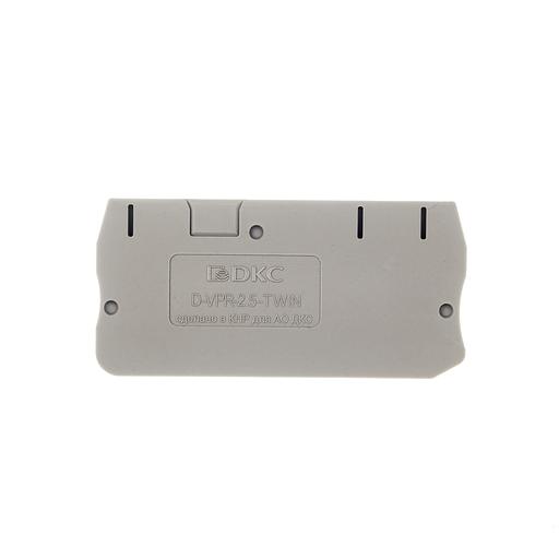 Изолятор торцевой для клеммы VPR-2.5-TWIN фото 1