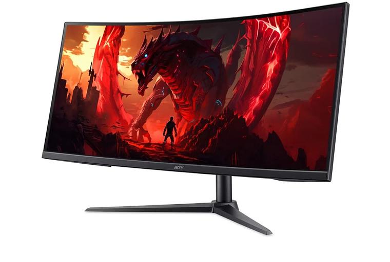 МОНИТОР 34" Acer Nitro XZ340CURW0bmiiphx Black (VA, изогнутый, 3440x1440, 240Hz, 1 ms, 178°/178°, 250 cd/m, 3000:1,HDMI фото 2