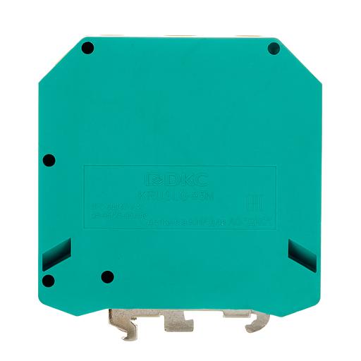 Клемма заземления, винтовой зажим, 2 точки подключения, 95 кв.мм фото 2