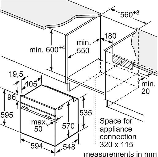 Духовой шкаф Электрический Bosch HUA736ER0 нержавеющая сталь фото 7