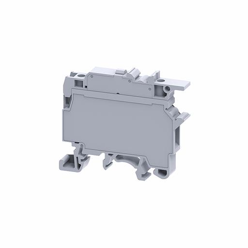 Клемма для предохранителей 5x20, 4 кв.мм винтовая серая OptiClip фото 1