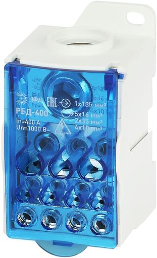 Распределительный блок на DIN-рейку РБД-400А фото 1