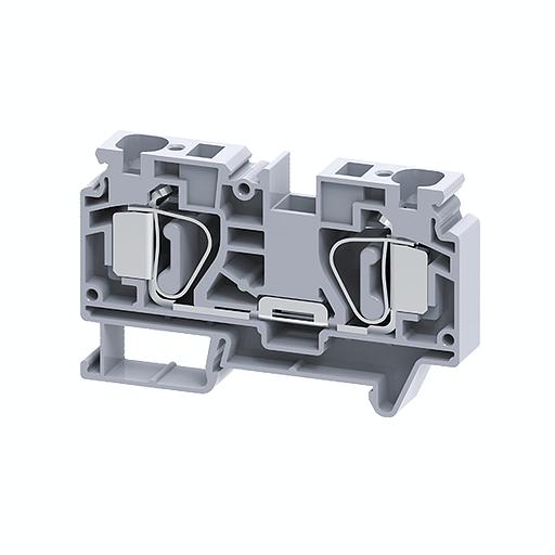 Клемма проходная 16 кв.мм пружинная OptiClip CSC-16-I-76A-(1,5-16)-серый фото 2