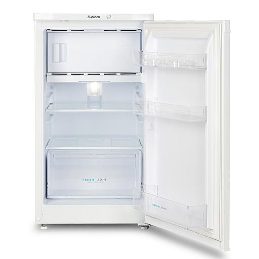 Холодильник Бирюса 408 белый однокамерный 88/27л морозилка сверху фото 4