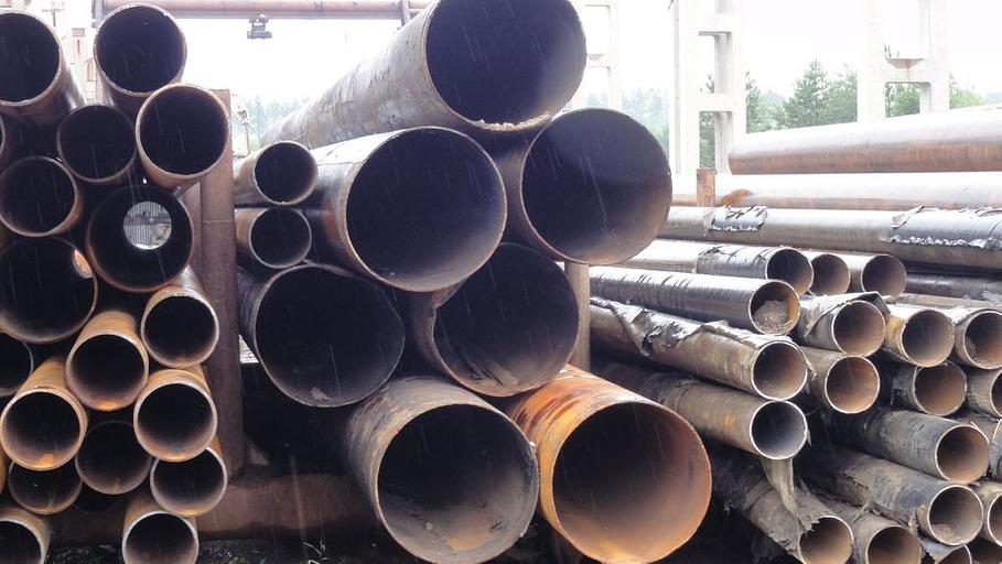 Трубы бу стальные (чищенные, битум, пескоструй) фото 5