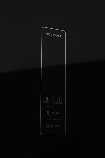 Холодильник Kraft KF-MS5701BI 2-хкамерн. черный инвертер фото 4