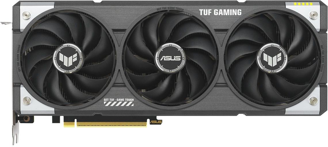 Видеокарта Asus PCI-E 5.0 TUF-RX9060XT-O16G-GAMING AMD Radeon RX 9060XT 16Gb 128bit GDDR6 2520/20000 HDMIx1 DPx3 HDCP Ret фото 1