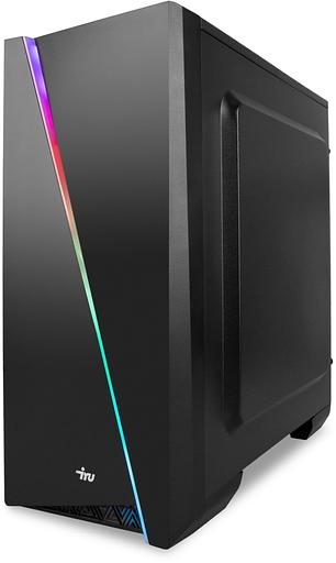 ПК IRU Tactio 320A5GE MT i3 12100F (3.3) 16Gb SSD512Gb RTX3050 6Gb без ОС GbitEth 500W черный (RUS) (2116838) фото 9