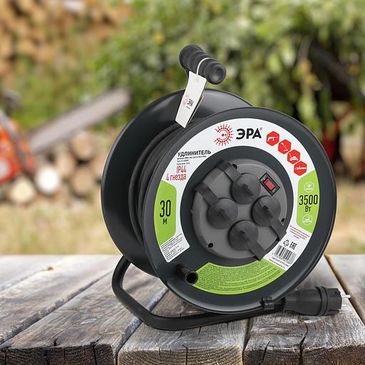Удлинитель силовой RMx-4es-3x2.5-30m-IP44(KG) на м. катушке c/з 4 гн 30м КГ 3х2.5 RMx-4es-3x2.5-30m-IP44(KG) фото 3
