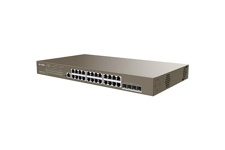 Коммутатор 24PORT 10/100/1000M 4SFP G5328XP-24-410W IP-COM фото 1