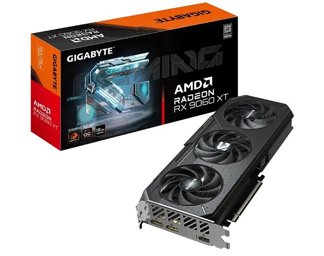 Видеокарта PCIE16 RX 9060XT 16GB GV-R9060XTGAMING OC-16GD GIGABYTE фото 9