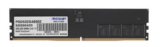 Модуль памяти DIMM DDR5-4800 32GB PSD532G48002 PATRIOT фото 1