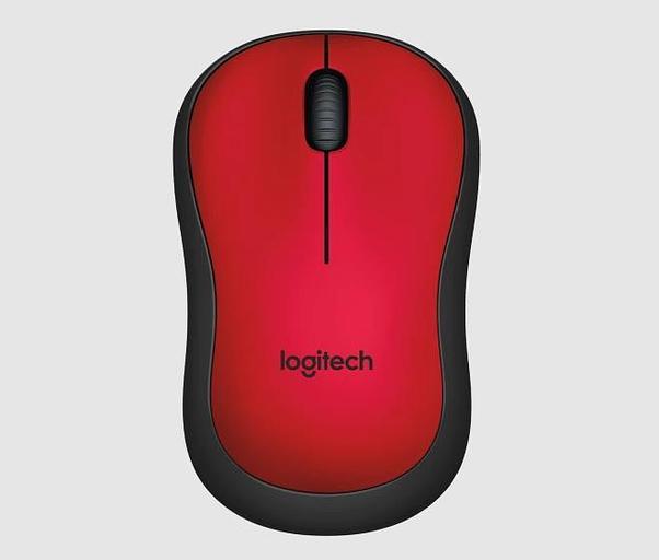 Мышь беспроводная M221 SILENT RED 910-006091 LOGITECH фото 1
