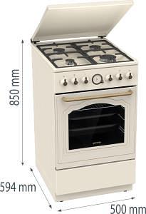 Газовая плита GGI5BCLI 740730 GORENJE фото 4