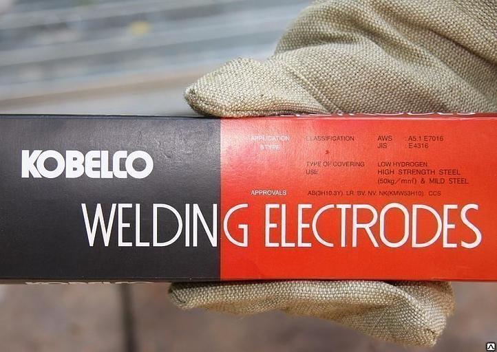 Электроды LB-52U 4 мм (5 кг), для сварки труб Япония фото 1