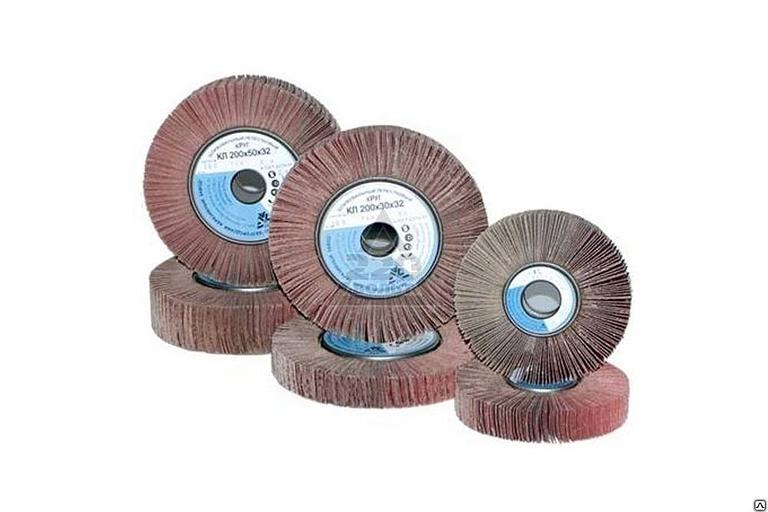 Круг лепестковый шлифовальный Кратон, Ø 125 мм Р100-А фото 1