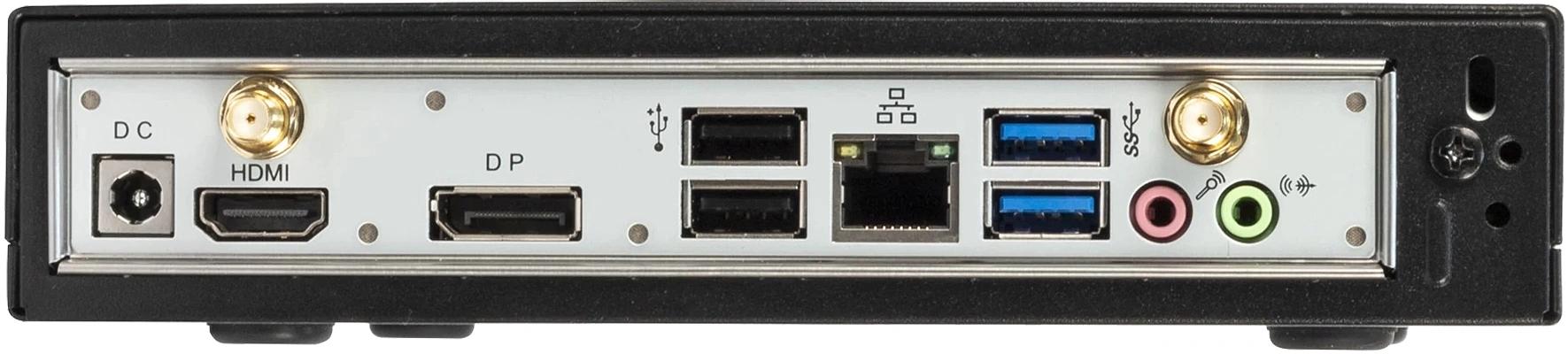 ПК Мини Amur Финвал H6I12 i3 12100 (3.3) 8Gb SSD256Gb UHDG 730 FreeDOS GbitEth WiFi BT мышь клавиатура черный (RUS) (2117526) фото 10