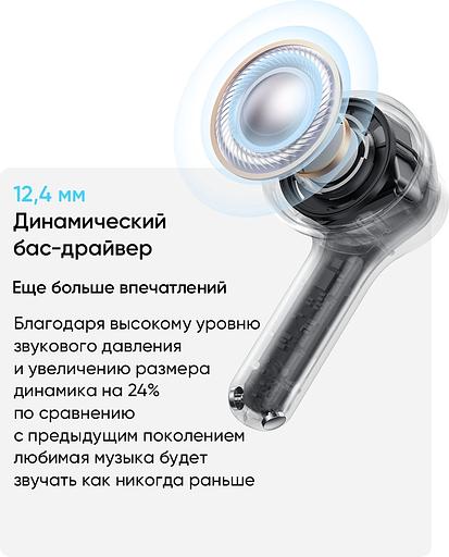 Гарнитура внутриканальные Realme Buds T200x синий беспроводные bluetooth в ушной раковине (6941764467675) фото 7