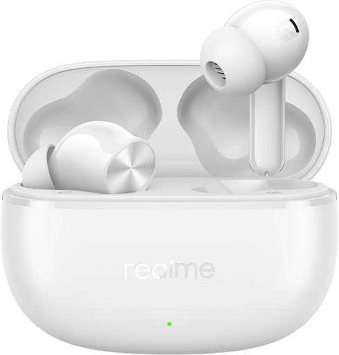 Гарнитура внутриканальные Realme Buds T200 белый беспроводные bluetooth в ушной раковине (6941764462076) фото 1