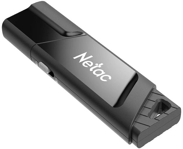 Флеш Диск Netac 32GB U336 NT03U336S-032G-32BK USB3.2 черный фото 2