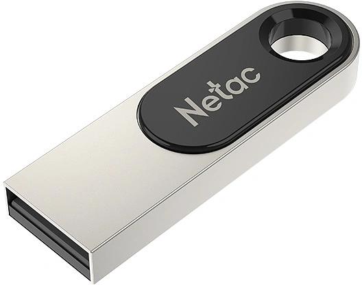 Флеш Диск Netac 32GB U278 NT03U278N-032G-32PN USB3.2 серебристый/черный фото 2