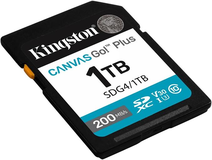 Флеш карта SDXC 1TB Kingston SDG4/1TB Canvas Go! Plus w/o adapter фото 2