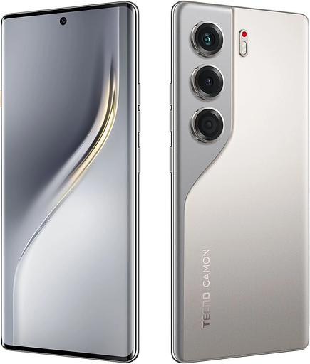 Смартфон Tecno Camon 40 Pro 256Gb 8Gb титан моноблок 3G 4G 6.78" 1080x2436 Android 15 50Mpix 802.11 a/b/g/n/ac NFC GPS GSM900/1800 GSM1900 Protect фото 8