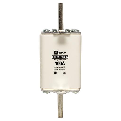 Вставка плавкая ППН-35 250/100А габарит 1 фото 3