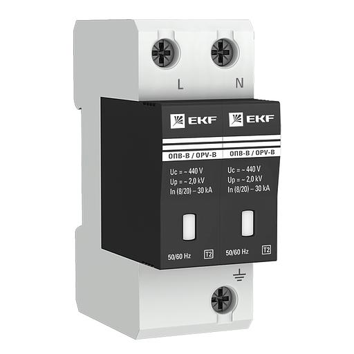 Ограничитель перенапряжений ОПВ-B 2P фото 1