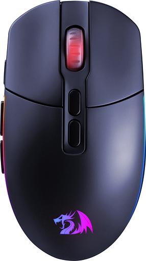 Мышь беспроводная REDRAGON 2.4G/проводная игровая 7+кн.колесо 10000dpi RGB черн. Invader Pro 71845 фото 1