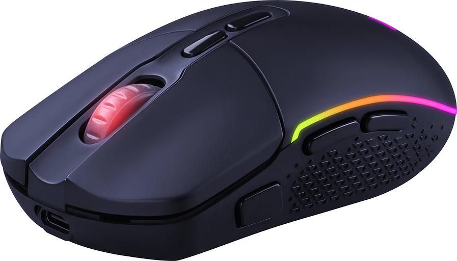 Мышь беспроводная REDRAGON 2.4G/проводная игровая 7+кн.колесо 10000dpi RGB черн. Invader Pro 71845 фото 2