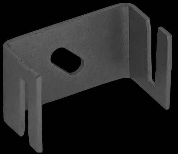 Держатель полосы 40х4мм оцинк. сталь TD IEK ZDP71-13-1-40 фото 1