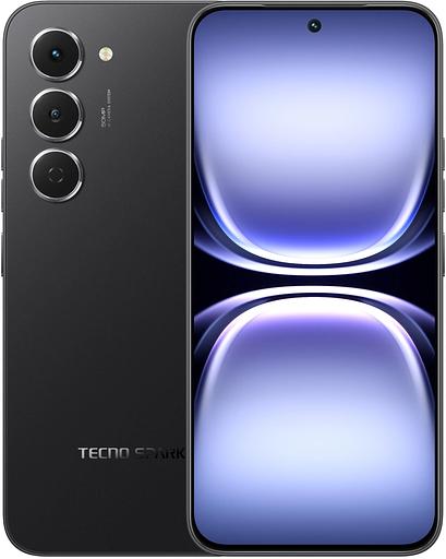 Смартфон Tecno Spark 40 Pro 128Gb 8Gb черный моноблок 3G 4G 6.78" 1080x2436 Android 14 108Mpix 802.11 a/b/g/n/ac NFC GPS GSM900/1800 Protect фото 1