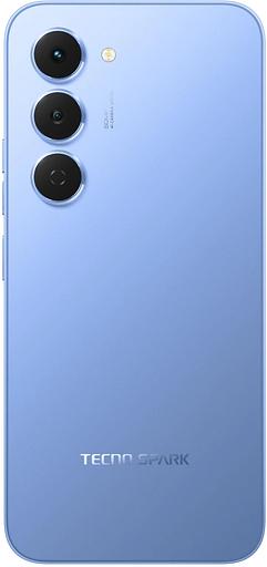 Смартфон Tecno Spark 40 Pro 128Gb 8Gb синий моноблок 3G 4G 6.78" 1080x2436 Android 14 108Mpix 802.11 a/b/g/n/ac NFC GPS GSM900/1800 Protect фото 3