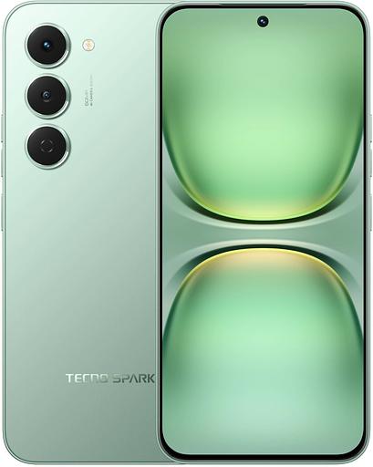 Смартфон Tecno Spark 40 Pro 256Gb 8Gb зеленый моноблок 3G 4G 6.78" 1080x2436 Android 14 108Mpix 802.11 a/b/g/n/ac NFC GPS GSM900/1800 Protect фото 1