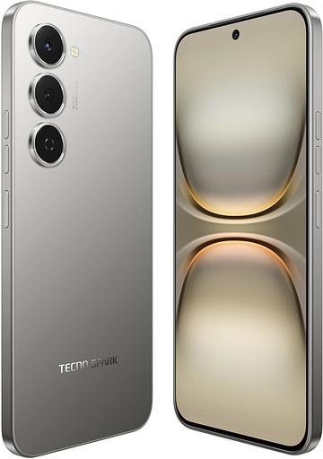 Смартфон Tecno Spark 40 Pro 256Gb 8Gb титан моноблок 3G 4G 6.78" 1080x2436 Android 14 108Mpix 802.11 a/b/g/n/ac NFC GPS GSM900/1800 Protect фото 8