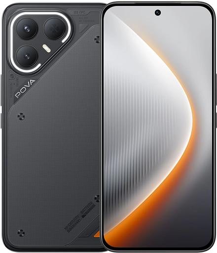 Смартфон Tecno POVA 7 Pro 5G 256Gb 8Gb черный моноблок 3G 4G 6.8" 1080x2460 Android 14 50Mpix 802.11 a/b/g/n/ac NFC GPS GSM900/1800 Protect фото 1