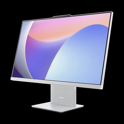 Моноблок Lenovo IdeaCentre AIO 27IRH9 27" QHD (2560x1440) IPS 350N, i7-13620H, 2x8GB DDR5-5200, 512GB SSD M.2, Intel UHD, WiFi6, BT, 5.0MP Cam, Wireless KB&Mouse, NoOS, Cloud Grey, 1Y фото 4