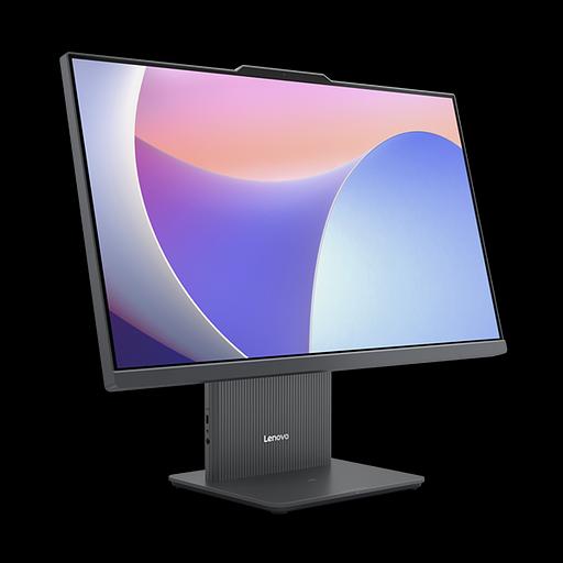 Моноблок Lenovo IdeaCentre AIO 24IRH9 23.8" FHD (1920x1080) IPS 250N 100Hz, i5-13420H, 1x16GB DDR5-5200, 512GB SSD M.2, Intel UHD, WiFi6, BT, 5.0MP Cam, USB KB&Mouse, NoOS, Luna Grey, 1Y фото 2