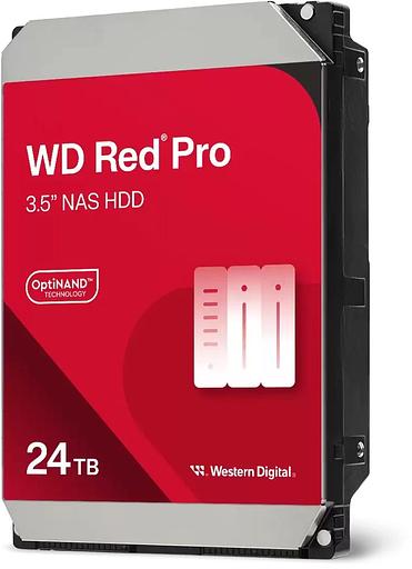 Жесткий диск WD SATA-III 24TB WD240KFGX Red Pro (7200rpm) 512Mb 3.5" фото 2